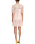 Фото #2 товара Платье Donna Morgan Circle Crochet Lace Mini Dress Women's