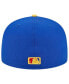 Фото #2 товара Men's Royal/Yellow Pittsburgh Pirates Empire 59FIFTY Fitted Hat