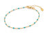 Jac Jossa Embrace DL658 Fine Gold Plated Beaded Bracelet