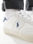 Фото #5 товара Polo Ralph Lauren Sayer sport trainer in white blue mix