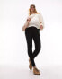 Topshop Maternity high waisted legging in black Черный, 38 - фото #1