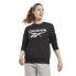 Women’s Sweatshirt without Hood Reebok Identity Logo W