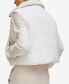 ფოტო #2 პროდუქტის Women's Cropped Reversible Sherpa Vest
