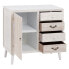 Фото #1 товара Мебель для прихожей с ящиками DUNE Натуральный Белый древесина ели 80 x 40 x 80 cm