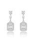 Cubic Zirconia Drop Earrings