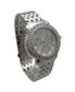 ფოტო #2 პროდუქტის Gold Round Rhinestone and Chrome Face Women Watch