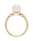 ფოტო #3 პროდუქტის Cultured Freshwater Pearl (8mm) Fashion Ring in 14K Yellow Gold