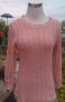 Фото #1 товара NY Collection Women's Long Sleeve Crewneck Sweater Pink M
