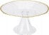 Home Styling Collection Patera na ciasto ze złotą obwódką DATURA, 15 cm