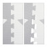 Фото #9 товара Развивающий коврик Relaxdays Puzzlematte Sterne светло-серый