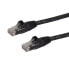 Фото #4 товара StarTech.com 3m CAT6 Ethernet Cable - Black CAT 6 Gigabit Ethernet Wire -650MHz 100W PoE RJ45 UTP Network/Patch Cord Snagless w/Strain Relief Fluke Tested/Wiring is UL Certified/TIA - 3 m - Cat6 - U/UTP (UTP) - RJ-45 - RJ-45