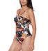Bar Iii 284805 Women's Bandeau Cutout One-Piece Swimsuit, Size Medium