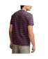Фото #2 товара Men's Stripe Jersey Crewneck T-shirt