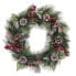 Фото #2 товара Рождественский венок Белый Красный Зеленый Натуральный PVC 40 cm