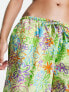 Фото #3 товара COLLUSION scribble floral beach trouser in multi