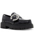 ფოტო #1 პროდუქტის Women's Joesiee Rhinestone Hardware Lug Loafers