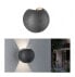 Фото #2 товара PAULMANN 94499 - Outdoor wall lighting - Black - Concrete - Stainless steel - IP65 - Entrance - II