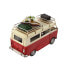 Фото #2 товара Декоративная фигура Home ESPRIT Фургончик Красный Зеленый Vintage 25 x 12 x 17 cm (2 штук)