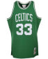 Фото #2 товара Men's Larry Bird Kelly Green Boston Celtics 1985/86 Hardwood Classics Authentic Jersey