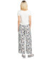 ფოტო #2 პროდუქტის Juniors' Heat It Up Floral Drawstring Pants