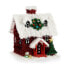 Фото #1 товара Новогодняя фигура Krist+ Мишура дом 19 x 24,5 x 19 см Красный Белый Зеленый Полипропилен Пластик