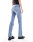 Фото #8 товара Stradivarius Tall straight leg jean in medium wash blue