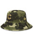 Фото #4 товара Men's Camo Chicago Cubs 2022 Armed Forces Day Bucket Hat