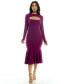 Фото #1 товара Платье женское Bebe с оборкой Hem Knit