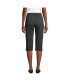 ფოტო #2 პროდუქტის Petite Sport Knit High Rise Elastic Waist Capri Pants