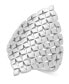 ფოტო #1 პროდუქტის Mesh Shield Statement Ring, Created for Macy's