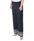 ფოტო #3 პროდუქტის Plus Size Wide Leg Pull On Pants