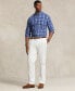 Фото #4 товара Рубашка мужская Polo Ralph Lauren в клетку Big & Tall из стрейч-поплина