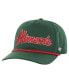 ფოტო #2 პროდუქტის 47 Men's Green Minnesota Wild Overhand Logo Side Patch Hitch Adjustable Hat