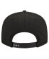 ფოტო #2 პროდუქტის Men's Black Chicago White Sox Metallic Logo 9FIFTY Snapback Hat