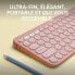 Фото #2 товара LOGITECH - Kabellose Tastatur - Pebble Keys 2 M380s - Bluetooth - Easy-Switch-Taste - Rosa - (920-011805)