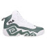 Фото #1 товара Fila Mb Iconic Mid Basketball Mens Grey, White Sneakers Athletic Shoes 1BM02445