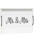 Фото #1 товара Decorative Wood Serving Tray with Handles - Mr and Mrs