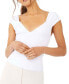 ფოტო #5 პროდუქტის Women's Cap-Sleeve Corset Camisole