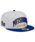 Фото #1 товара Men's White, Royal Pitt Panthers Two-Tone Layer 9FIFTY Snapback Hat