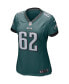 Фото #3 товара Women's Jason Kelce Green Philadelphia Eagles Game Jersey