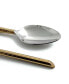 Фото #3 товара Golden Cut Hammered Tablespoons - Set of 6