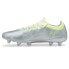 Puma Ultra 1.4 Metallic Firm GroundArtificial Ground Soccer Cleats Womens Silver