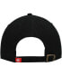 ფოტო #3 პროდუქტის Men's Black Atlanta Hawks Team Clean Up Adjustable Hat