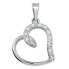 Фото #1 товара Silver pendant with Heart crystals 446 001 00345 04