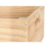 Фото #2 товара Контейнер для хранения древесина сосны Натуральный коричневый (30 x 30 x 30 cm)