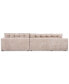 Фото #10 товара Pherie 131" 2-Pc. Fabric Sectional with Cuddler, Created for Macy's