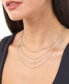Sterling Forever women's Multi Chain Layered Necklace