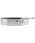 Фото #7 товара 3-Ply Base Stainless Steel Nonstick Induction Stovetop Grill Pan, 10.25", Brushed Stainless Steel