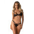 Lace Underwear Set Obsessive Intensa set Black L/XL