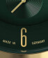 ფოტო #6 პროდუქტის Men's The Classic Gold Green Gold-Tone Stainless Steel Mesh Watch 42mm